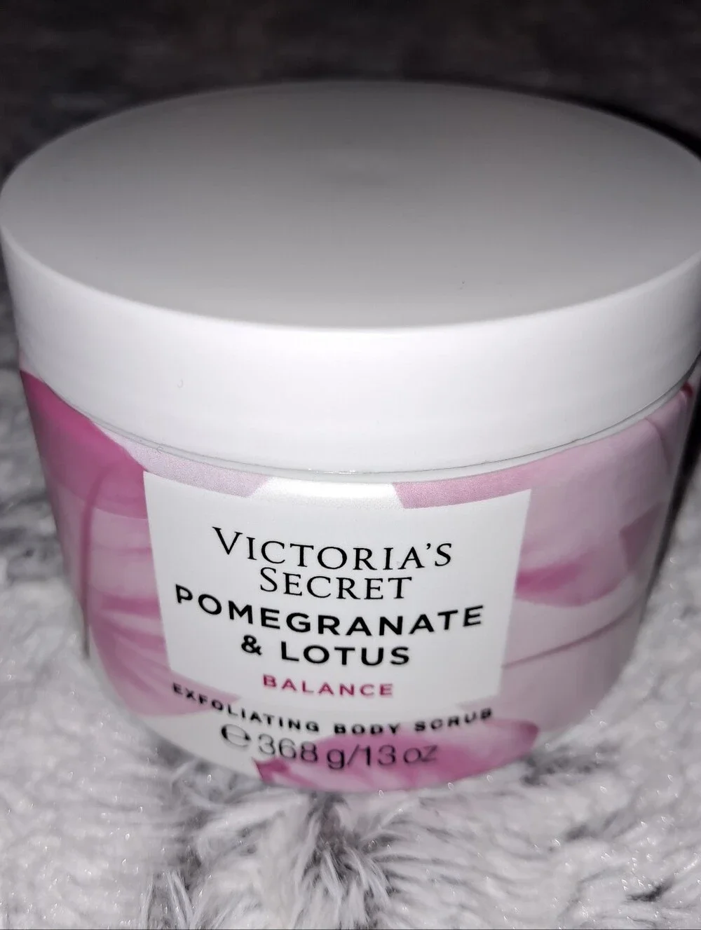 Victoria's Secret Pomegranate And Lotus Balance Body Scrub New